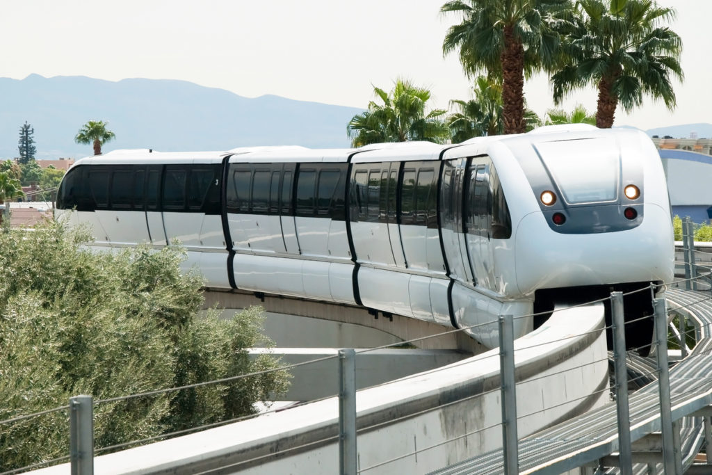 Monorails & Trams in Las Vegas